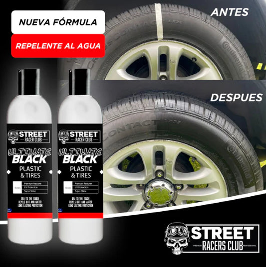 COMBO Restauradores para Partes Negras del Vehiculo🚗 (2 Botellas)